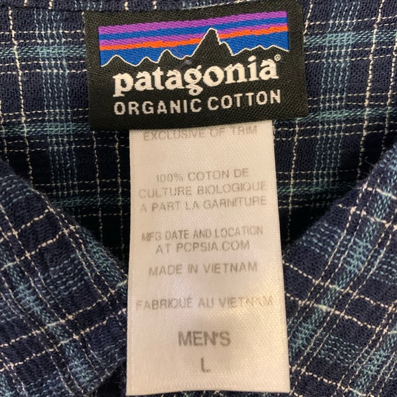 Patagonia Mens Large Button Up Collared Shirt - Picture 3 of 4